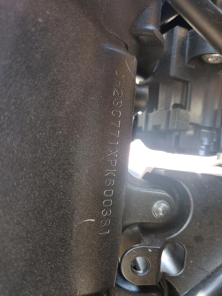 2023 Honda Cbr1000 Rr VIN: JH2SC771XPK600361 Lot: 81236175