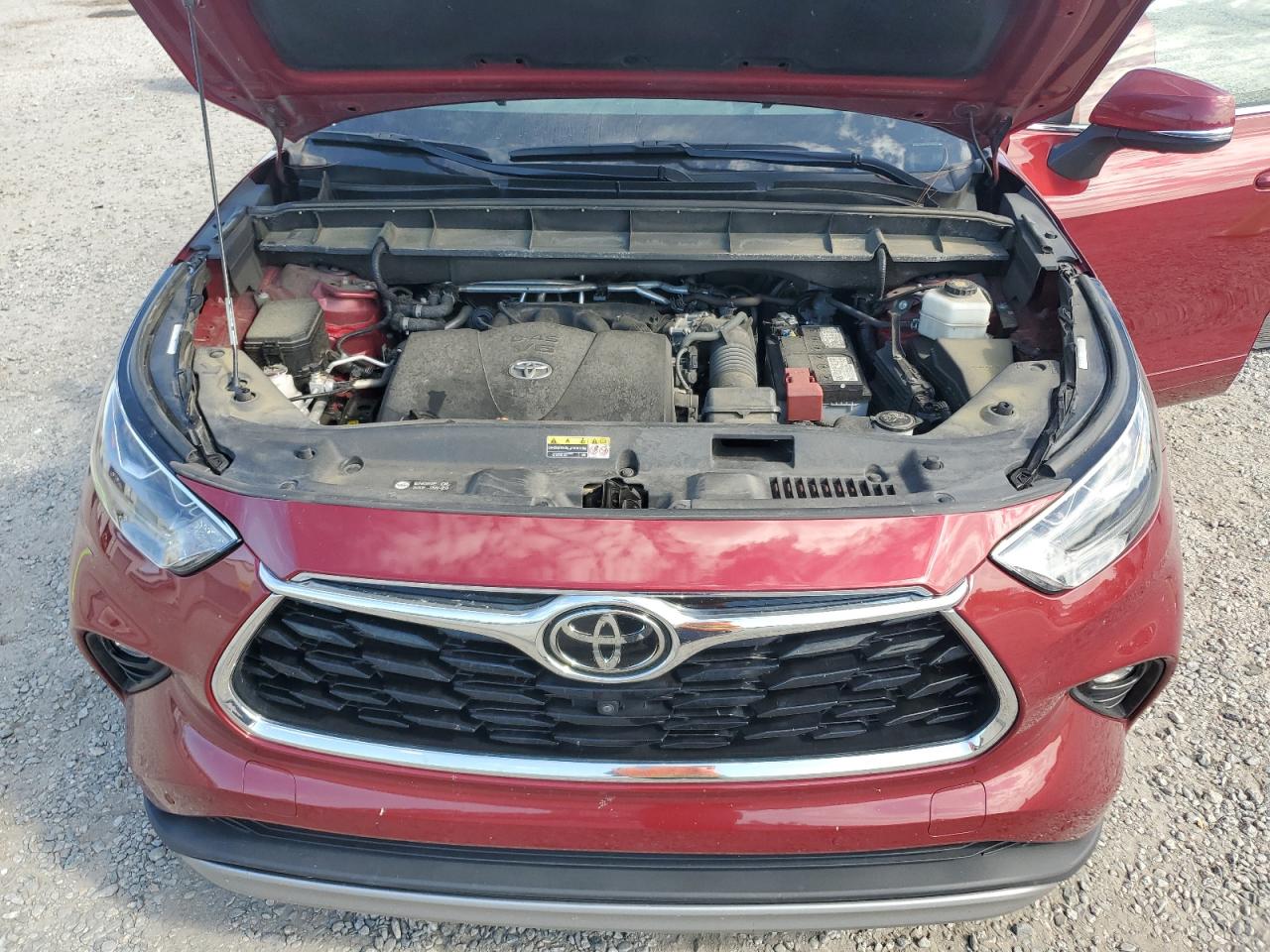 2021 Toyota Highlander Platinum VIN: 5TDFZRBHXMS097458 Lot: 81633415