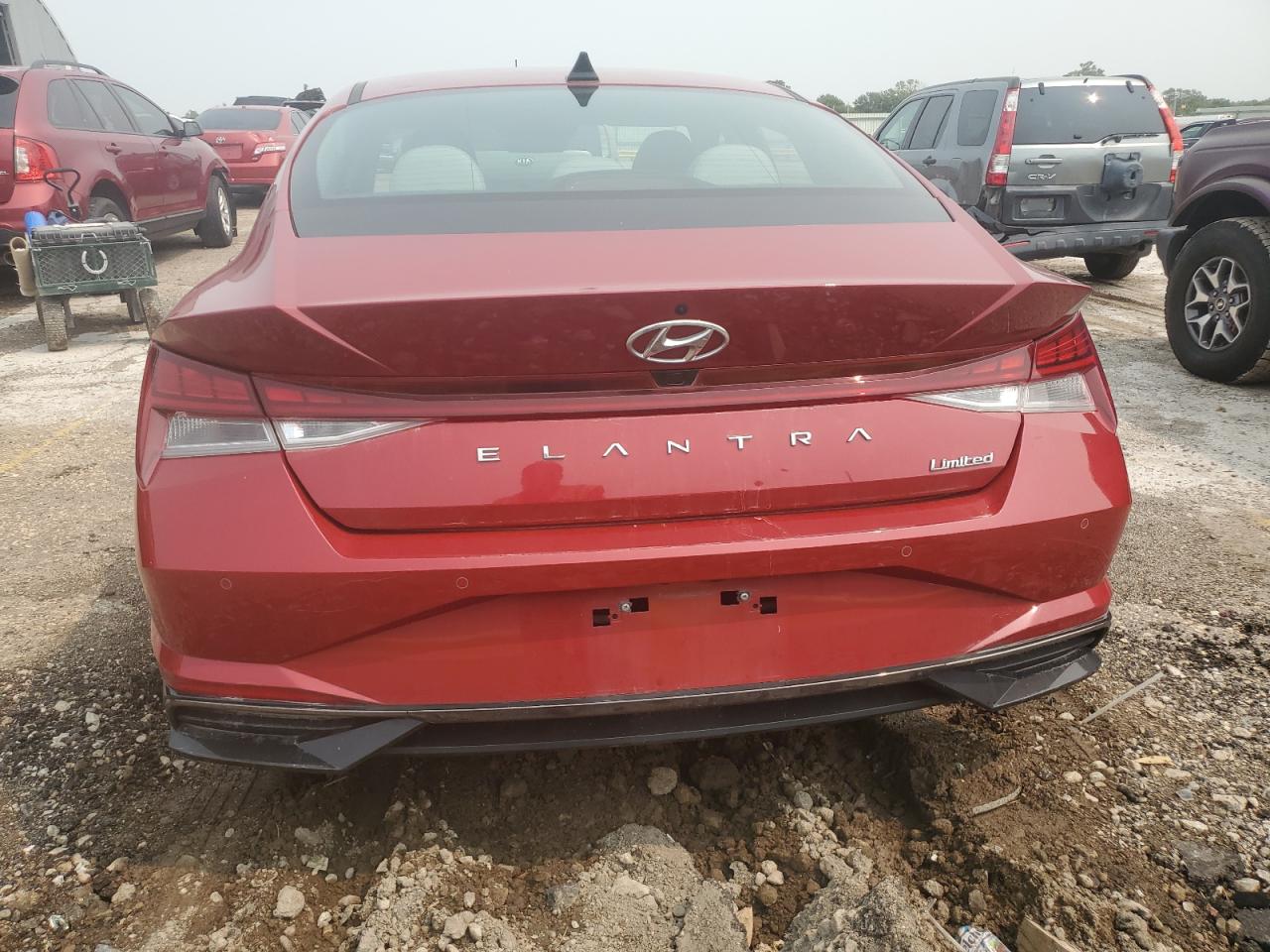 2022 Hyundai Elantra Limited VIN: KMHLP4AG7NU342343 Lot: 71082485