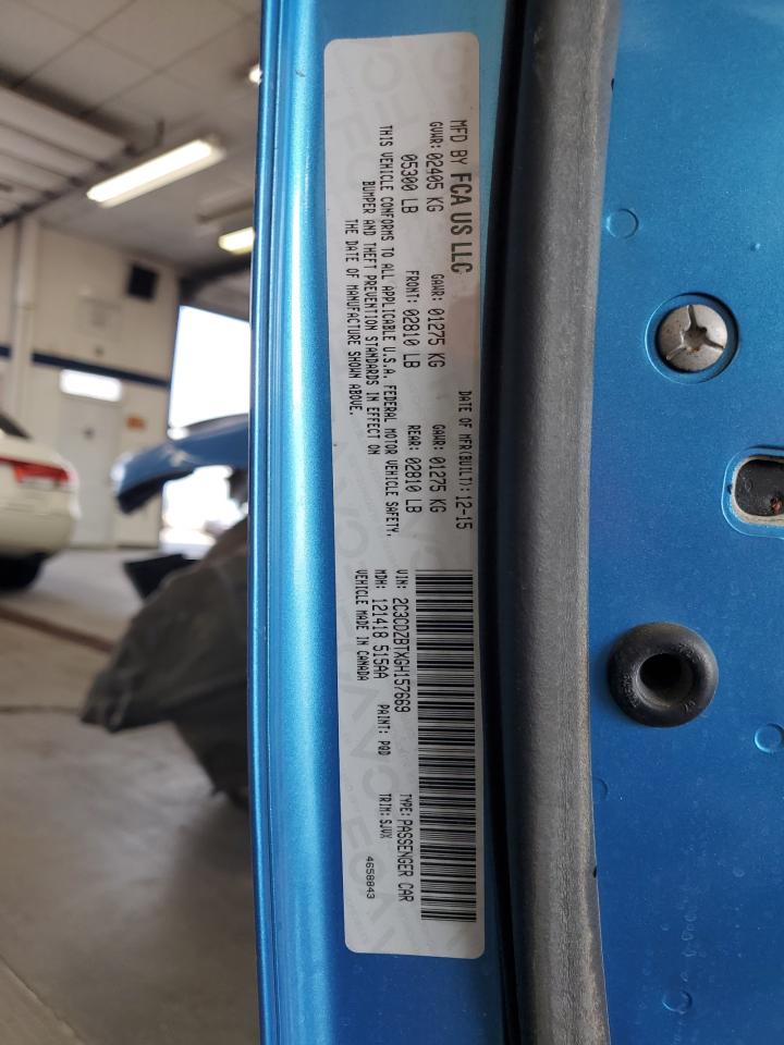 2016 Dodge Challenger R/T VIN: 2C3CDZBTXGH157669 Lot: 81872655