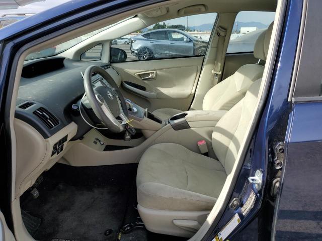  TOYOTA PRIUS 2012 Granatowy