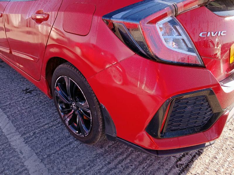 2017 HONDA CIVIC EX VTEC CVT 