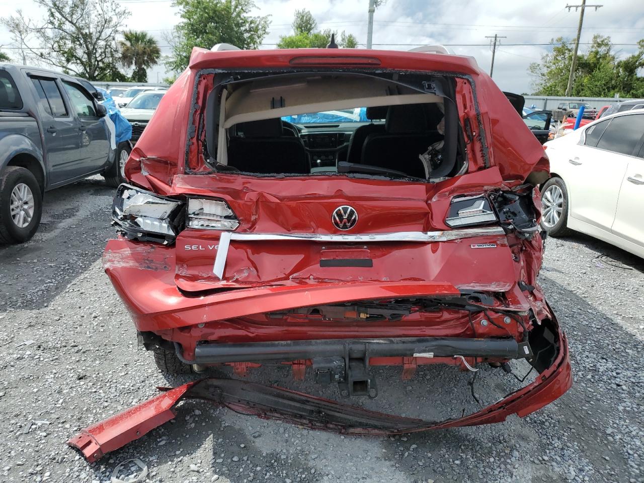 2022 Volkswagen Atlas Sel Premium R-Line VIN: 1V2FR2CA2NC509818 Lot: 71796335