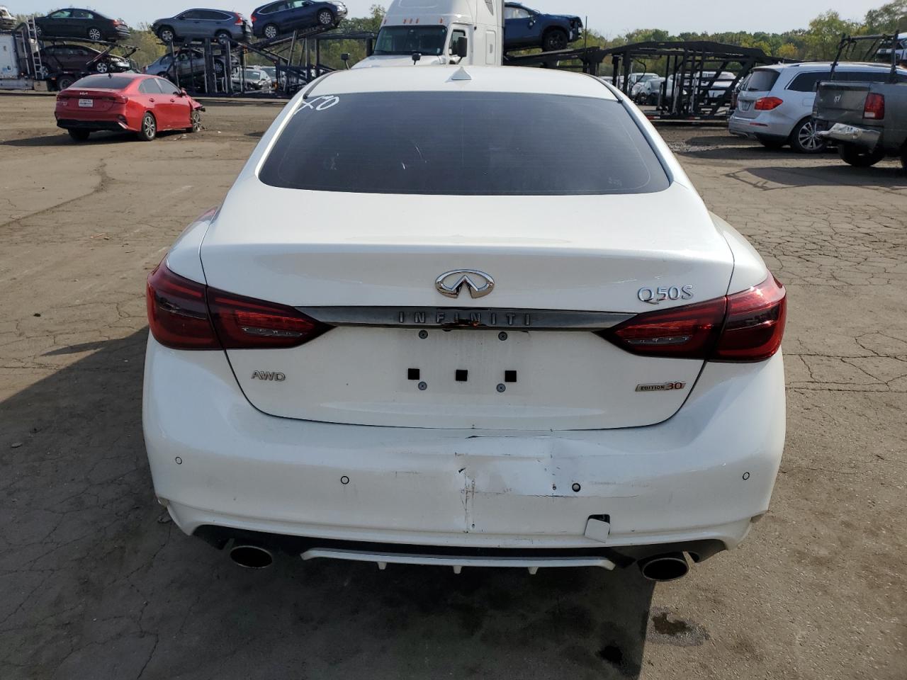 2020 Infiniti Q50 Pure VIN: JN1EV7AR0LM255468 Lot: 80073065