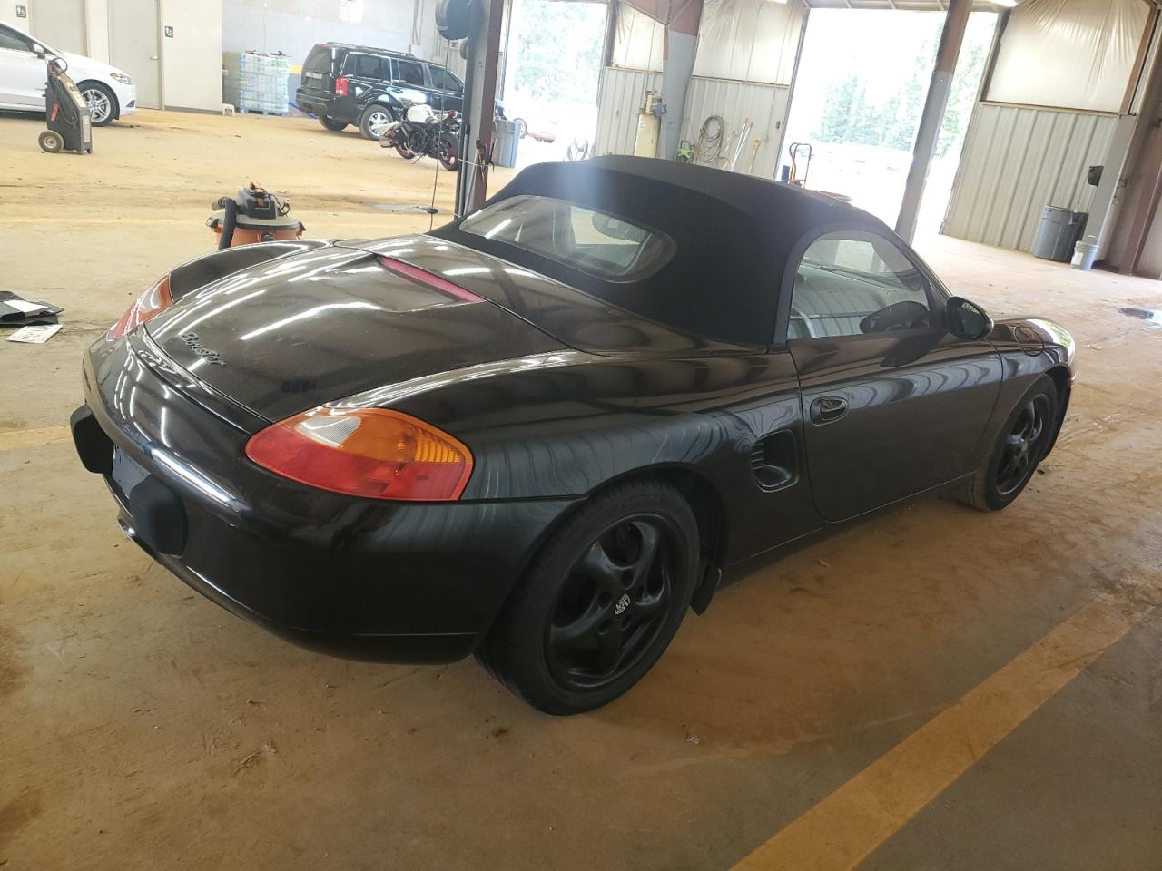 2000 Porsche Boxster black cabrio gas WP0CA298XYU623242 photo #4