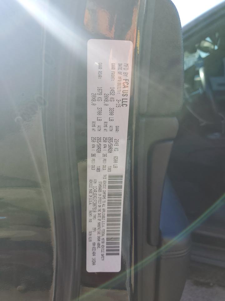 2015 Jeep Grand Cherokee Laredo VIN: 1C4RJEAG1FC807910 Lot: 81801935