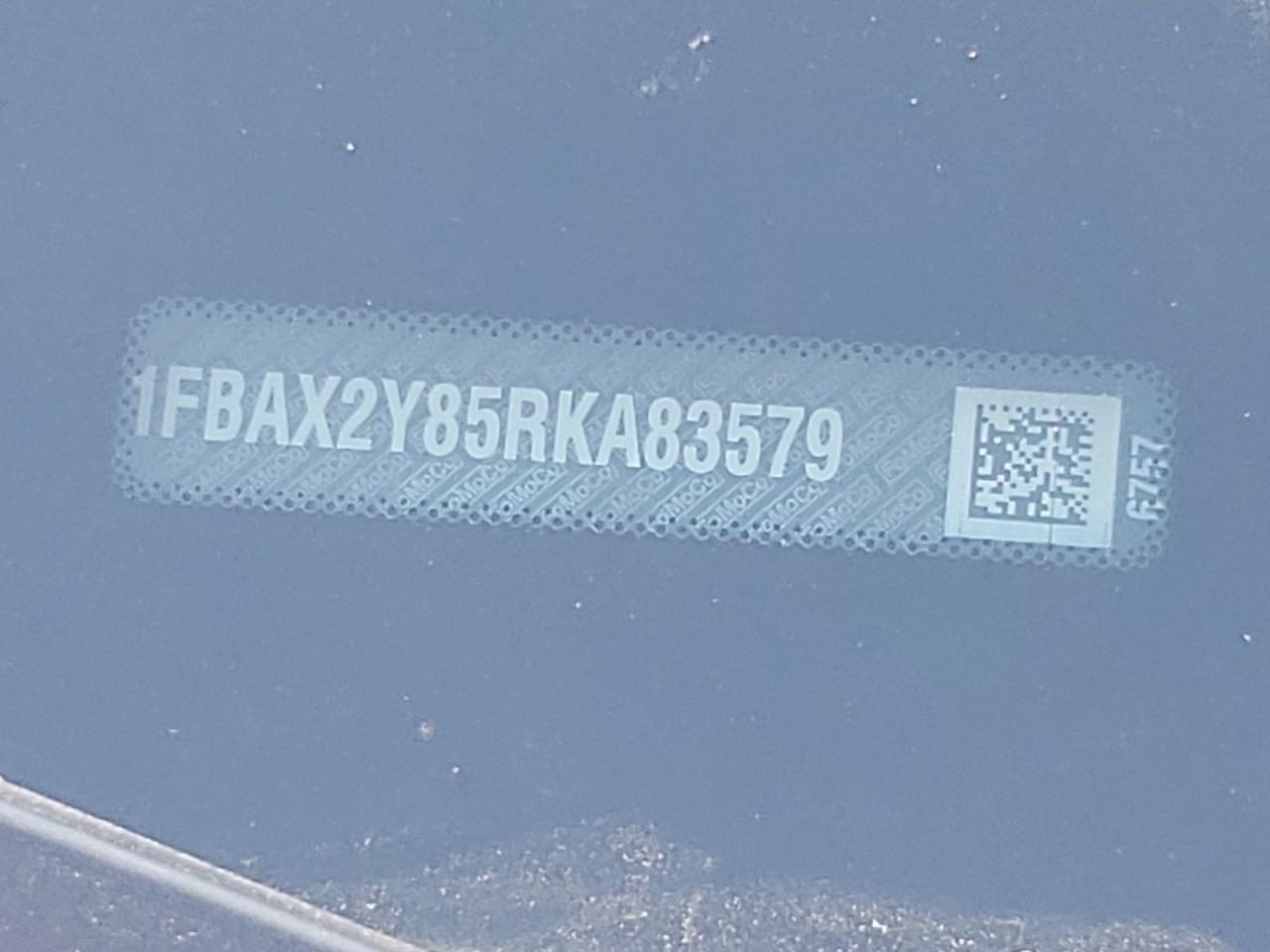 2024 Ford Transit T-350 VIN: 1FBAX2Y85RKA83579 Lot: 83946715