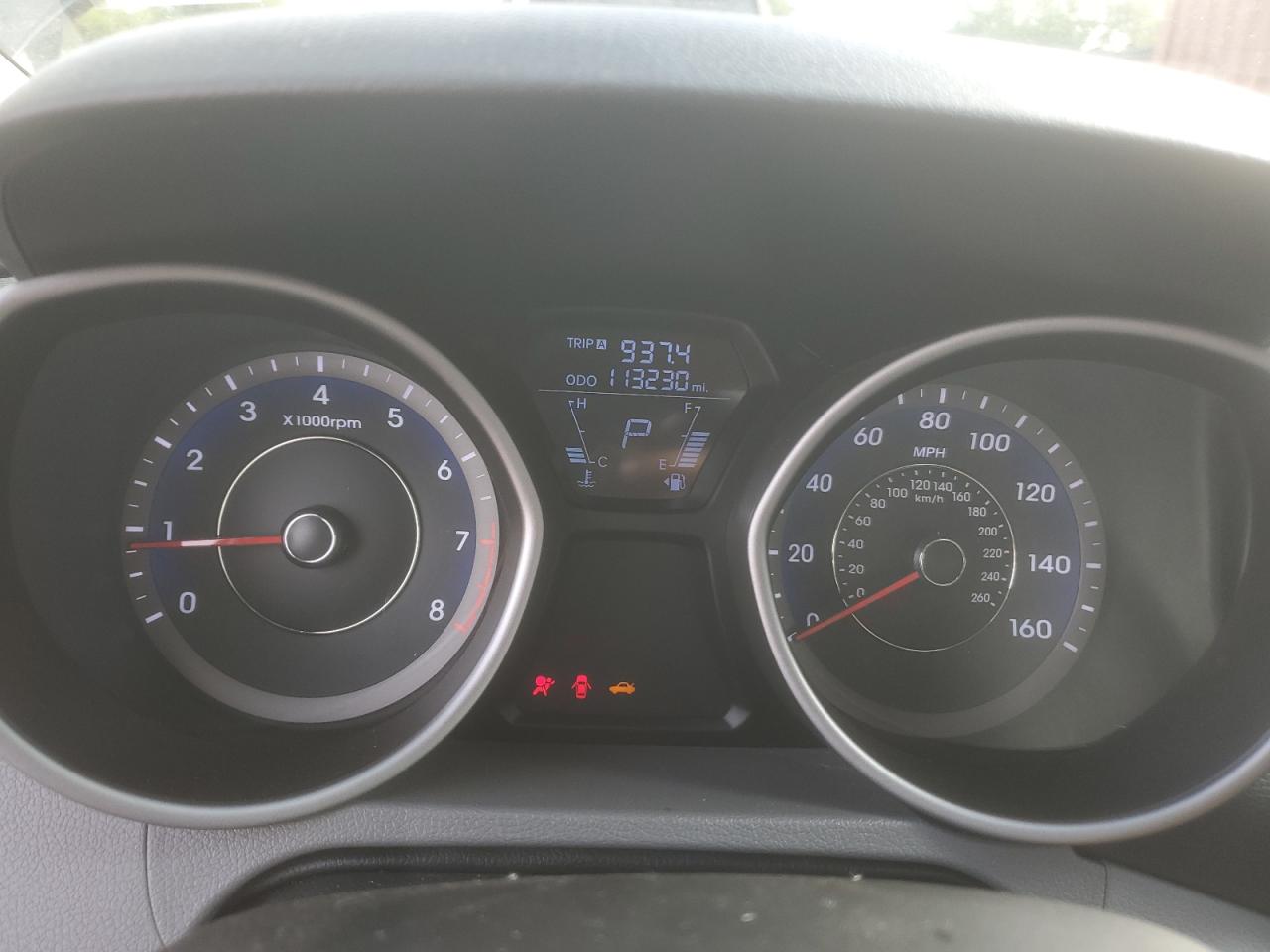 2012 Hyundai Elantra Gls VIN: KMHDH4AE0CU288915 Lot: 82112955