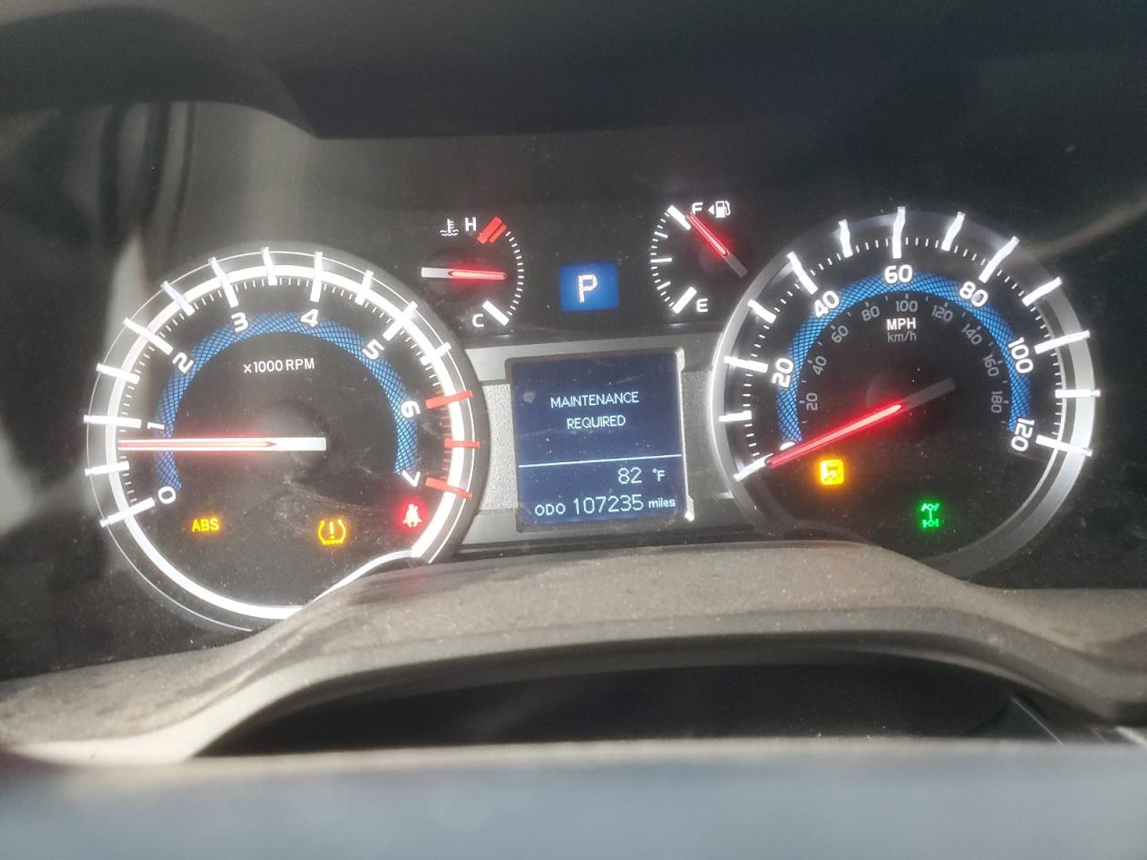 2016 Toyota 4Runner Sr5/Sr5 Premium VIN: JTEBU5JR2G5381933 Lot: 71272655