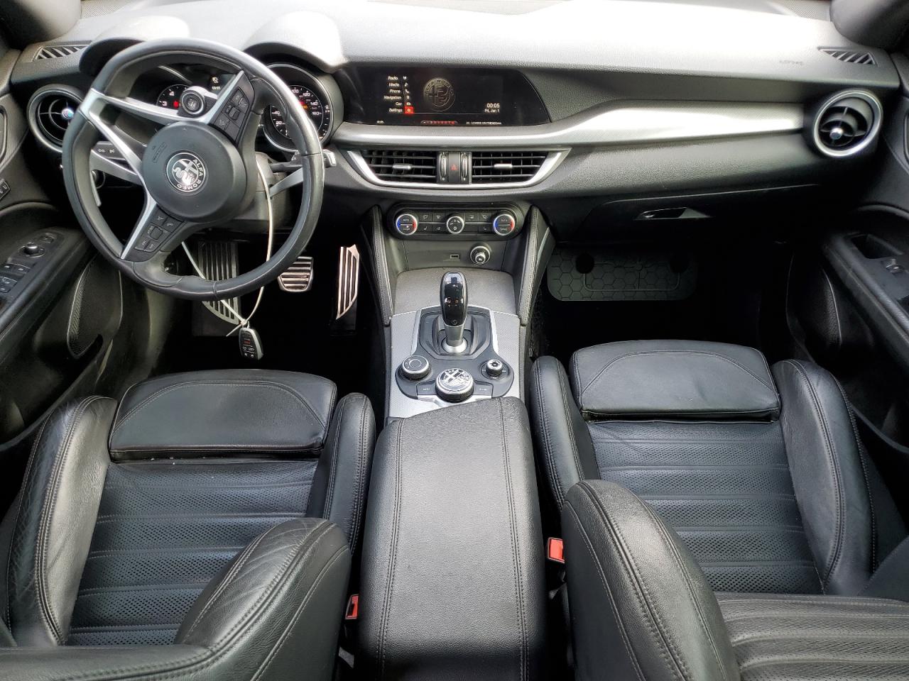 2018 Alfa Romeo Stelvio Ti Sport VIN: ZASFAKNN3J7B82302 Lot: 81129025