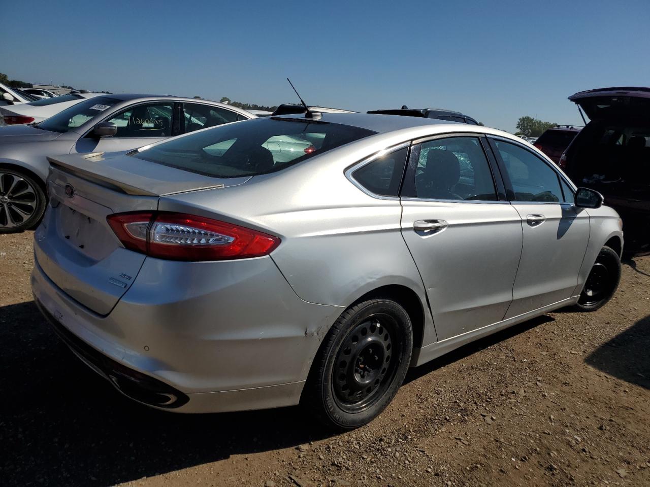 2016 Ford Fusion Se silver null gasoline 3FA6P0H92GR252552 photo #4