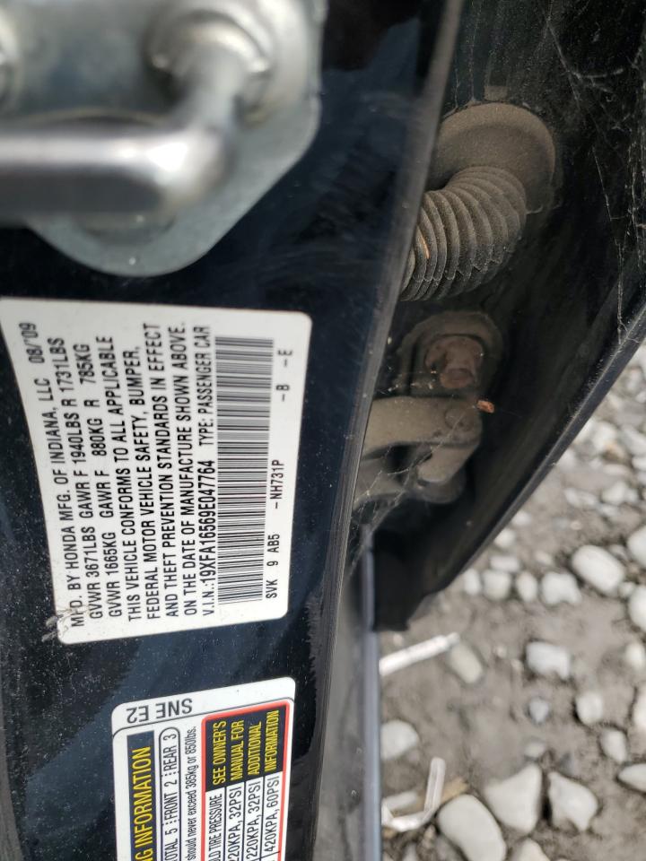 2009 Honda Civic Lx VIN: 19XFA16569E047764 Lot: 84042375