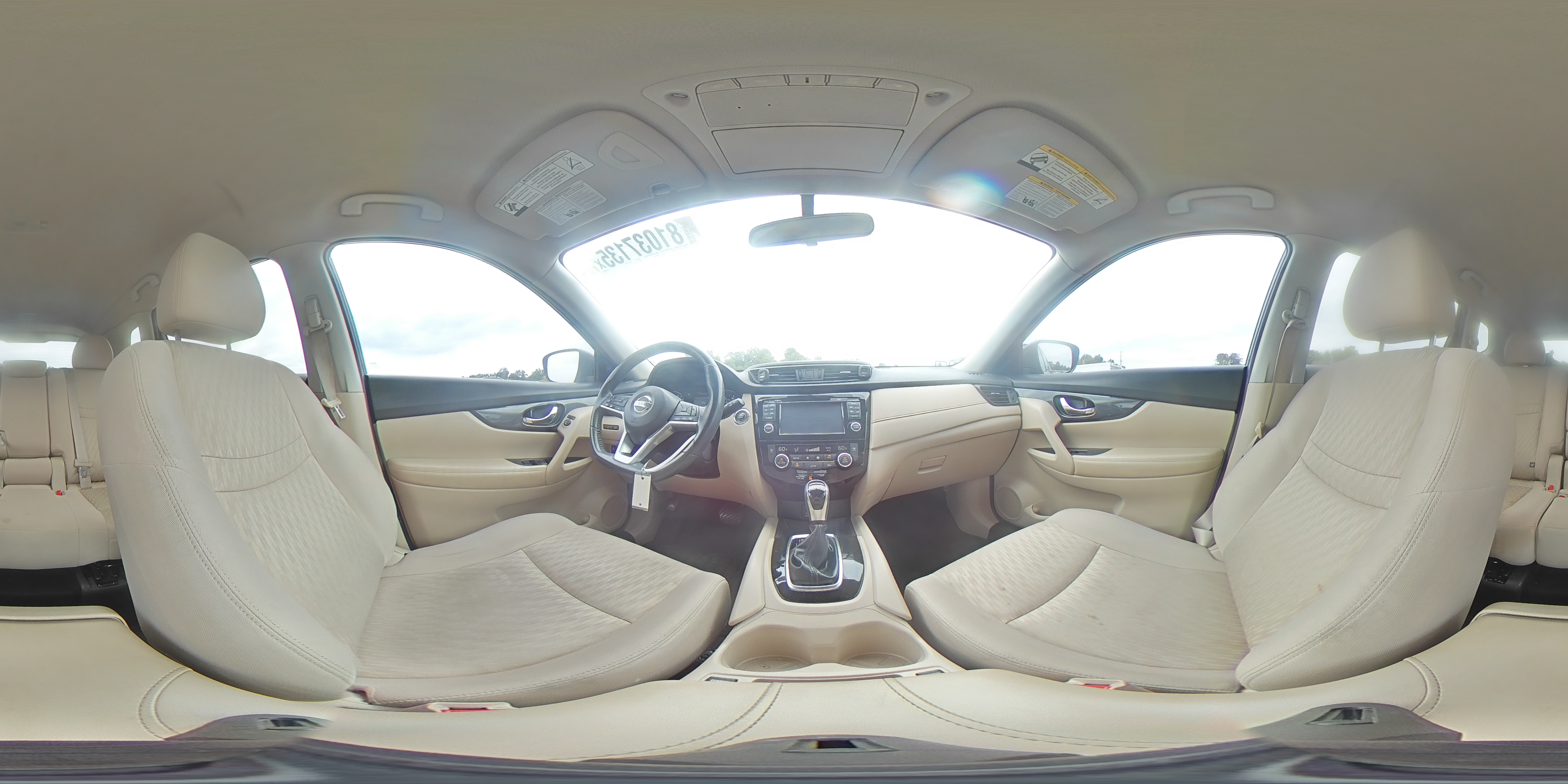 2017 Nissan Rogue S VIN: KNMAT2MT1HP570393 Lot: 81037135