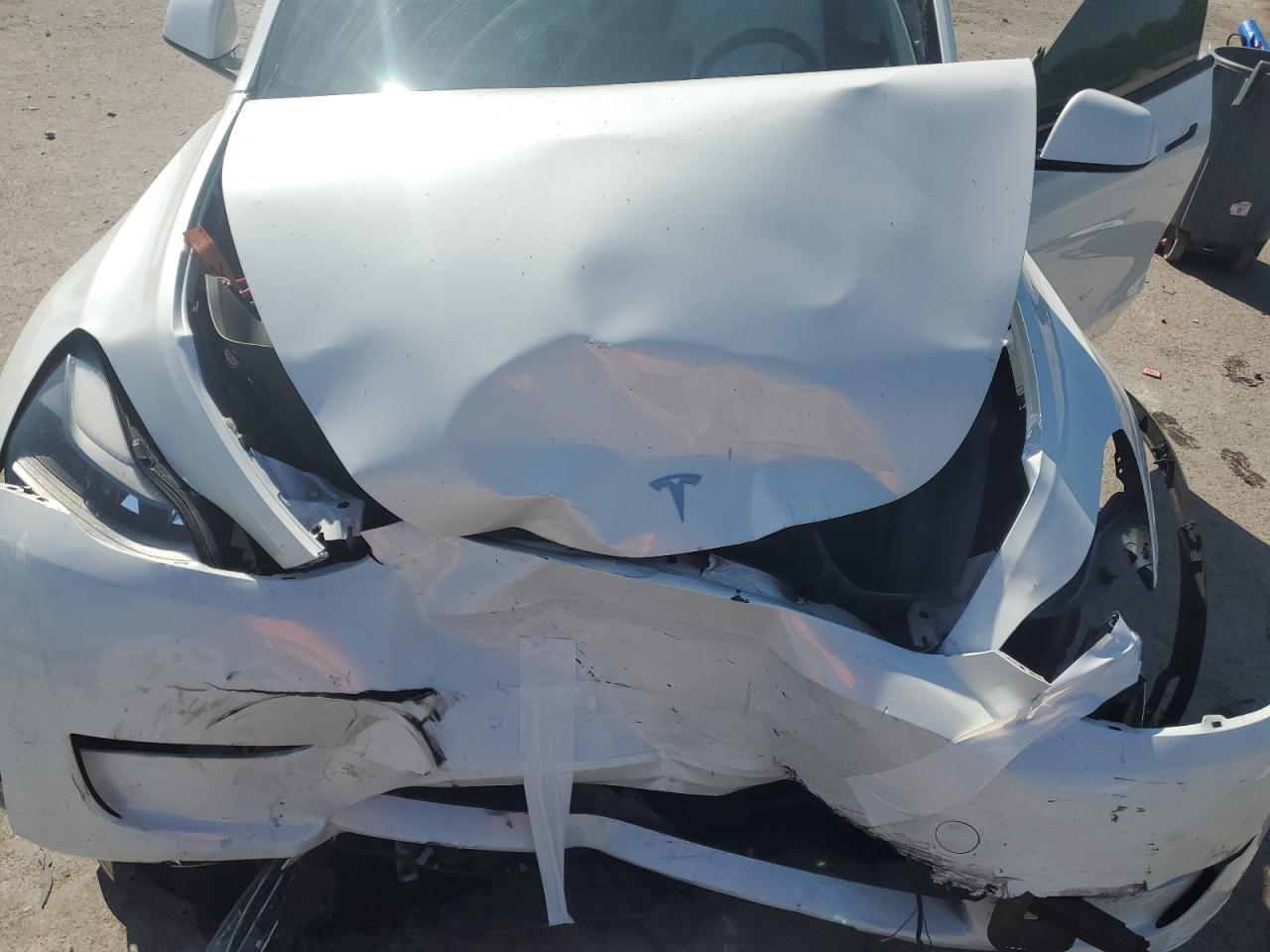 2023 Tesla Model Y VIN: 7SAYGAEEXPF595155 Lot: 80492515