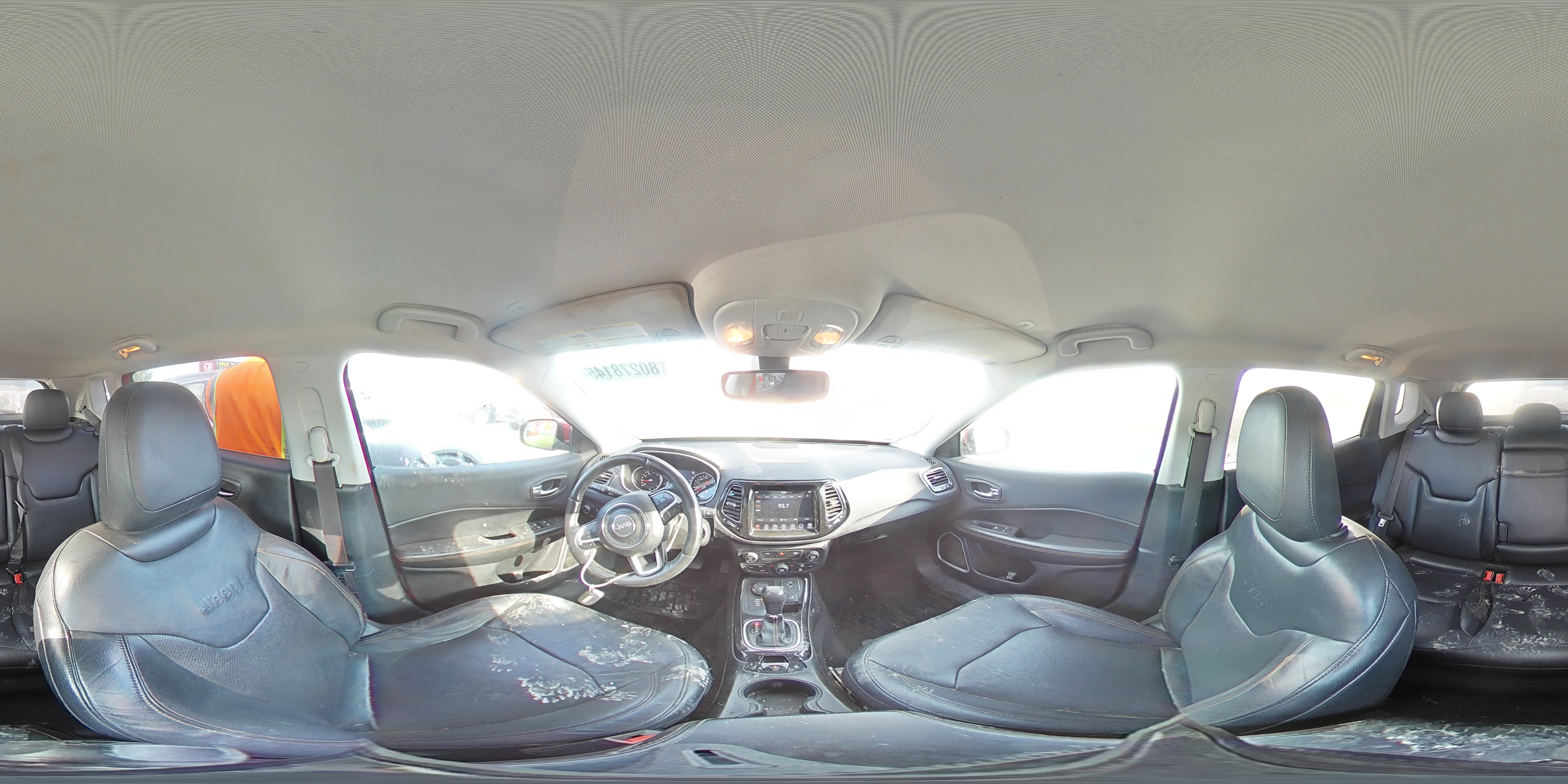 2017 Jeep Compass Limited VIN: 3C4NJDCBXHT596921 Lot: 80278145