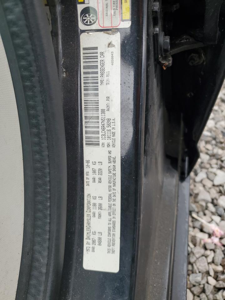 2007 Chrysler Sebring VIN: 1C3LC46R47N511388 Lot: 80512745