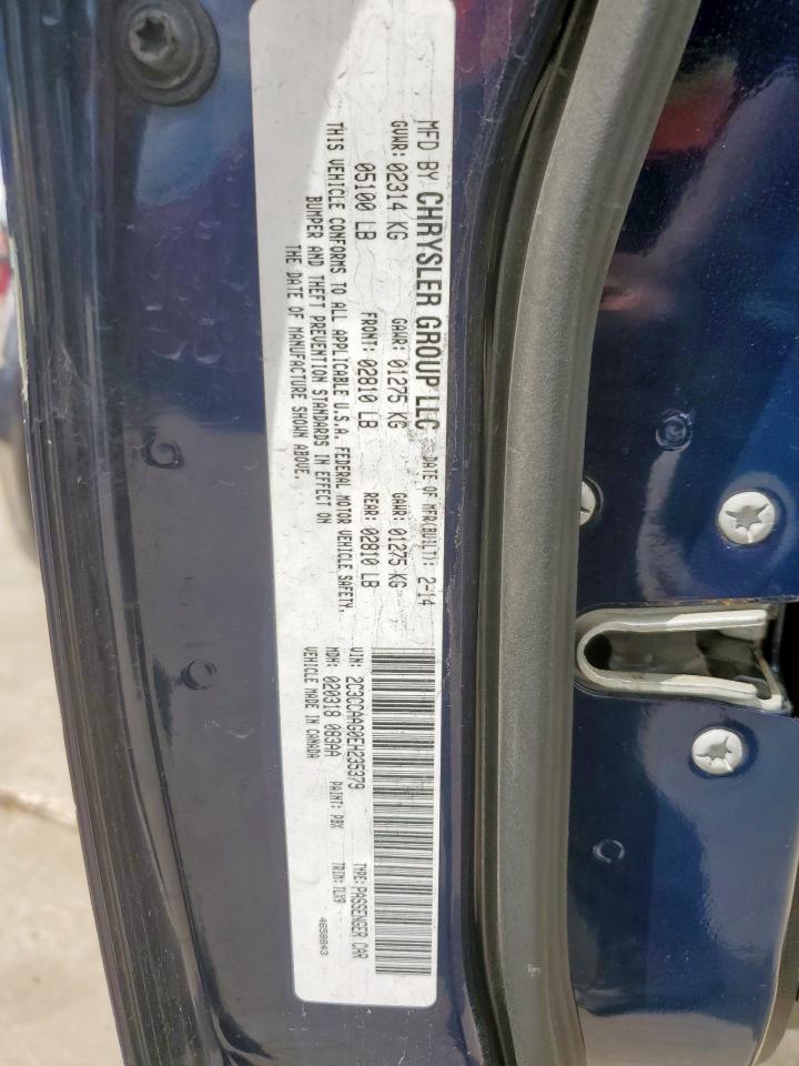 2014 Chrysler 300 VIN: 2C3CCAAG0EH235379 Lot: 81771975