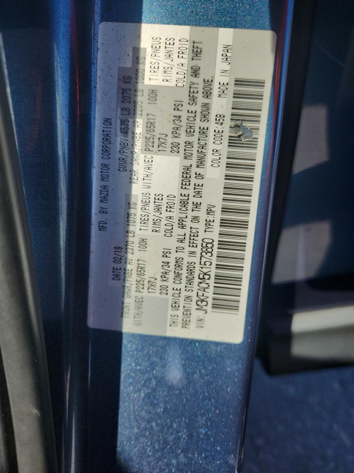 2019 Mazda Cx-5 Touring VIN: JM3KFACM5K1573850 Lot: 81330445