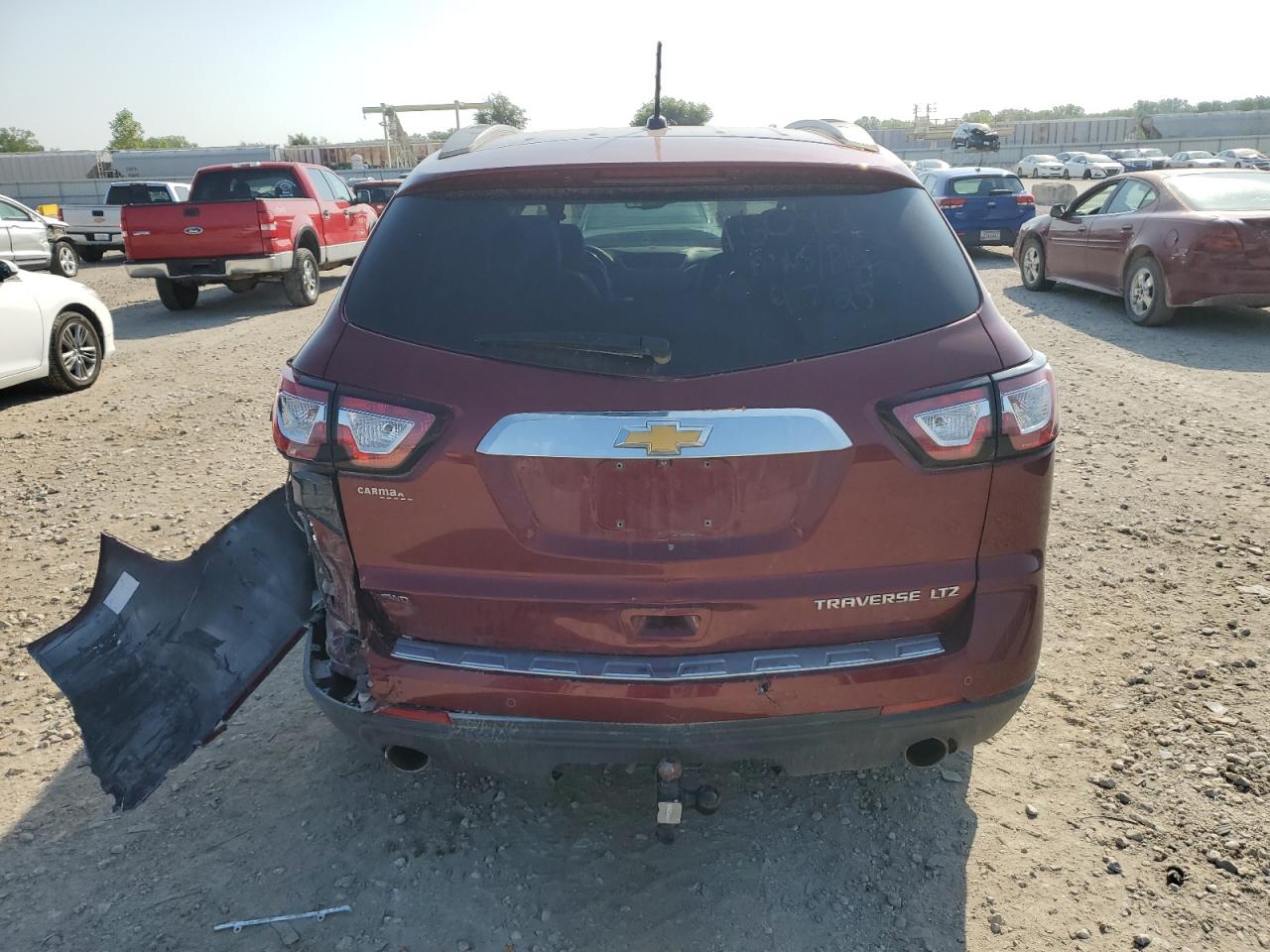 2015 Chevrolet Traverse Ltz VIN: 1GNKVJKD9FJ105825 Lot: 80353685
