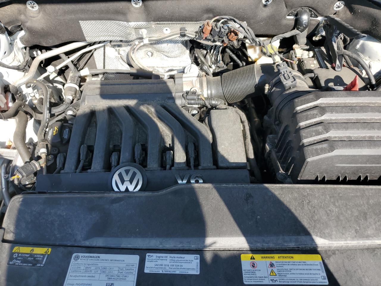 2023 Volkswagen Atlas Cross Sport Sel R-Line VIN: 1V2SE2CA7PC209477 Lot: 71176445