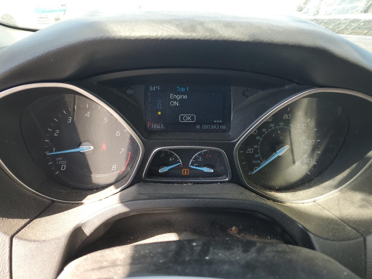 2014 Ford Focus Se VIN: 1FADP3F28EL332903 Lot: 84263595