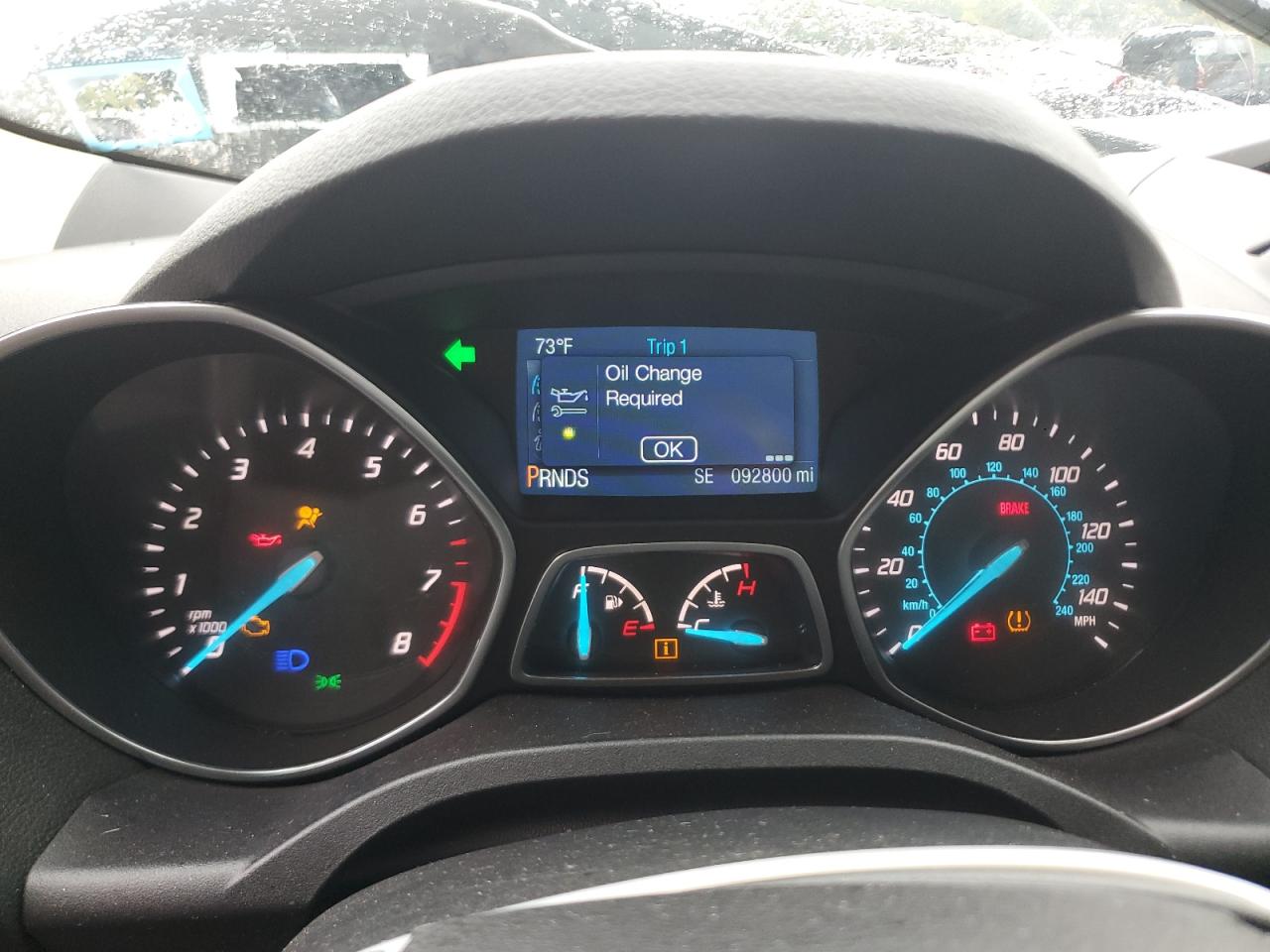 2014 Ford Escape S VIN: 1FMCU0F7XEUA02100 Lot: 81826665