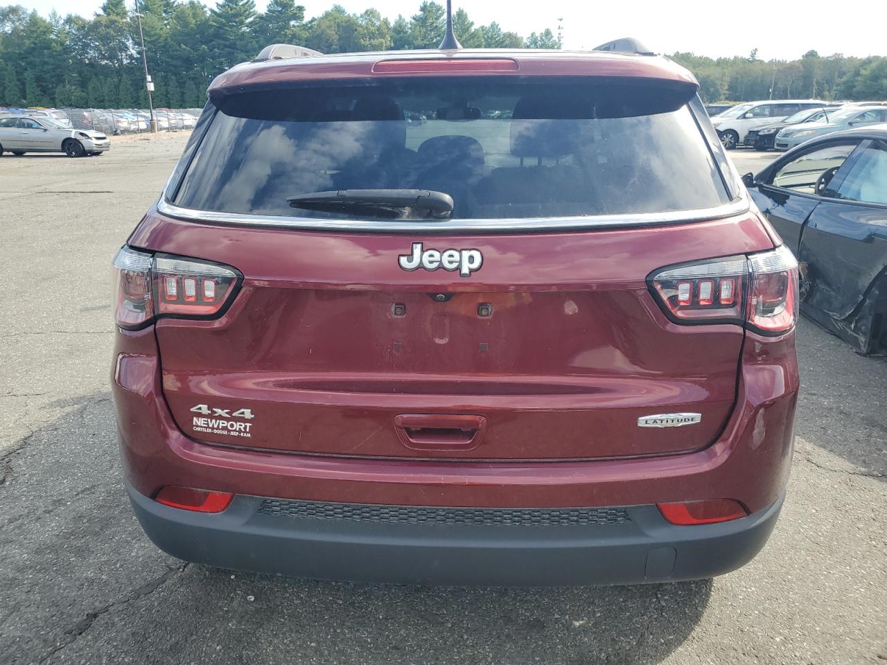 2021 Jeep Compass Latitude VIN: 3C4NJDBB3MT578739 Lot: 71029945