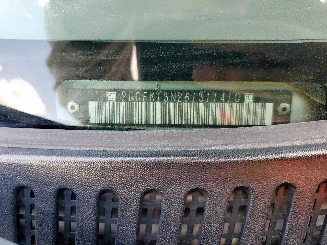 2006 Chevrolet Silverado K1500 VIN: 2GCEK13N261311410 Lot: 81955585