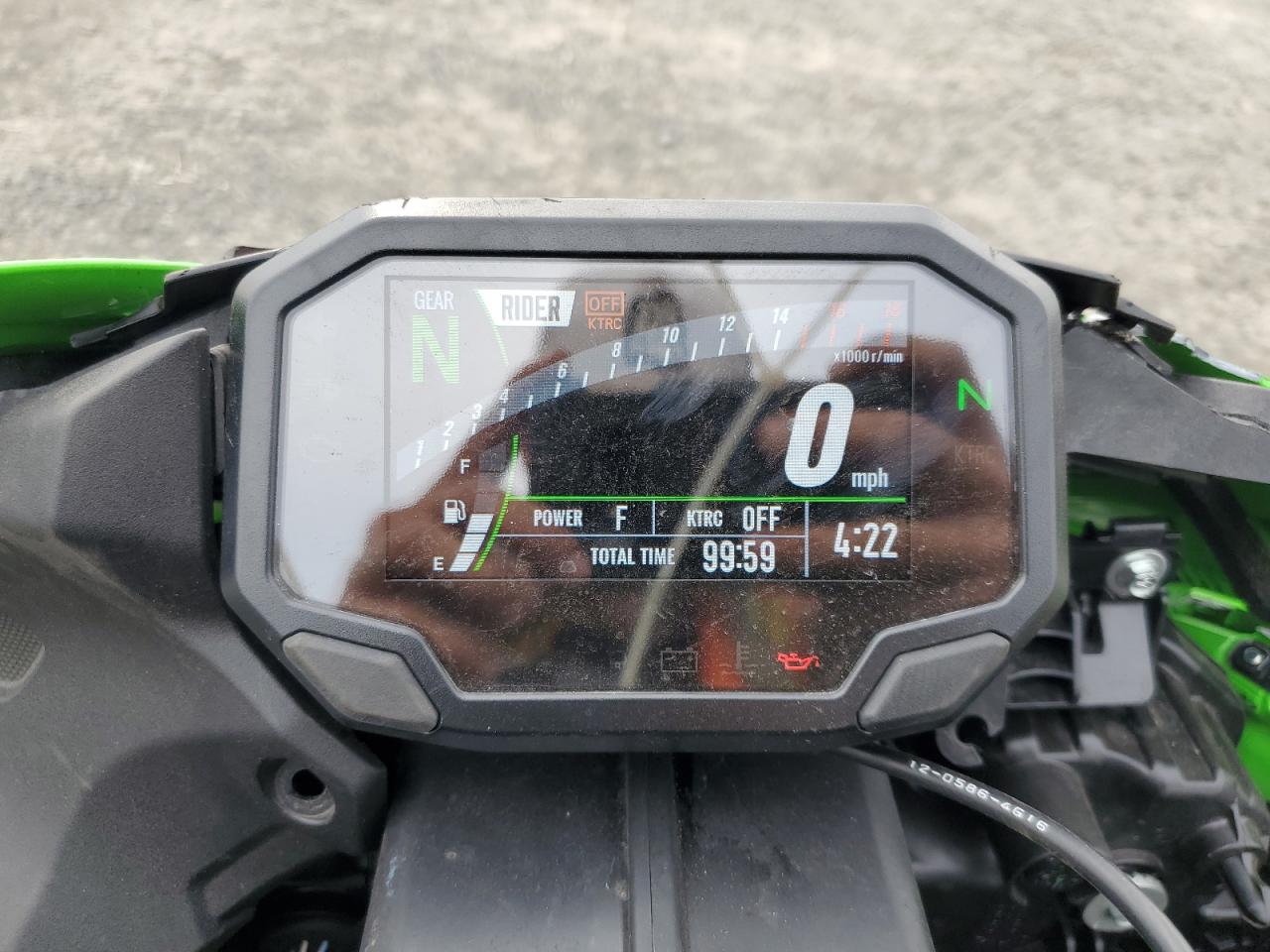 2025 Kawasaki Zx636 K VIN: JKBZXJK19SA007448 Lot: 72003805