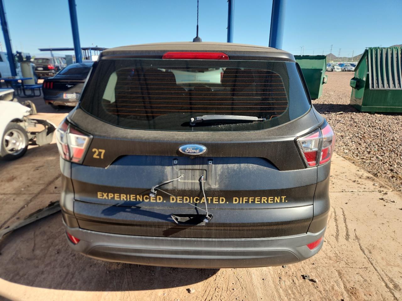 2017 Ford Escape S VIN: 1FMCU0F77HUA50948 Lot: 80824155