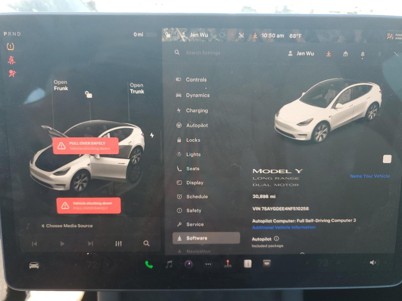 2022 Tesla Model Y VIN: 7SAYGDEE4NF510258 Lot: 80111465