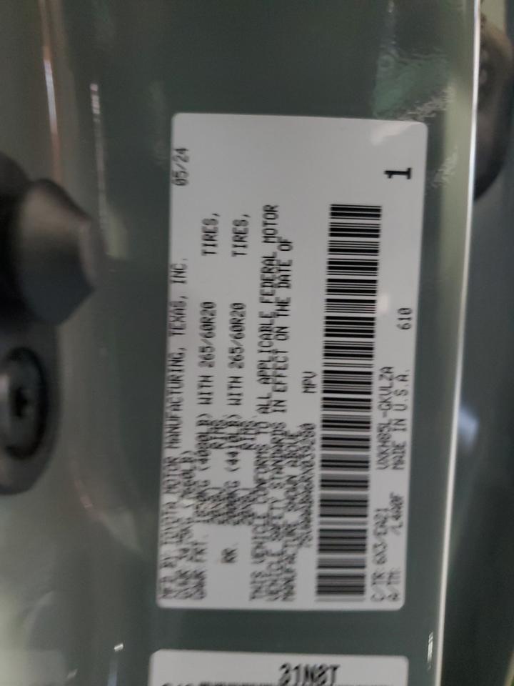 2024 Toyota Sequoia Sr5 VIN: 7SVAAABA6RX039280 Lot: 80362225