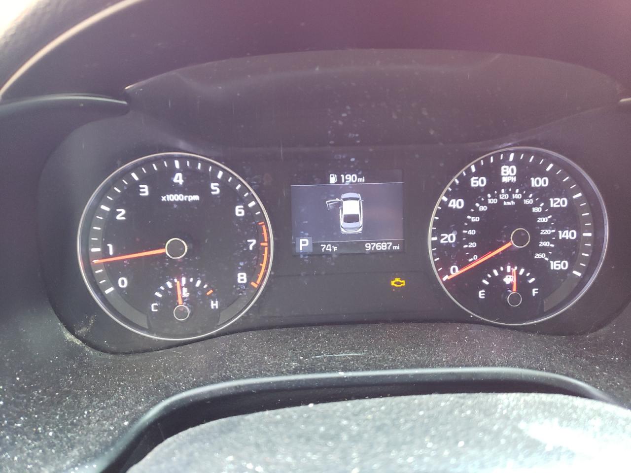 2019 Kia Forte Fe VIN: 3KPF24AD8KE104825 Lot: 80376485