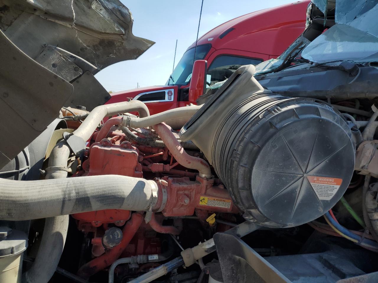 2017 International Prostar Semi Truck VIN: 3HSDJAPR0HN158292 Lot: 80693665