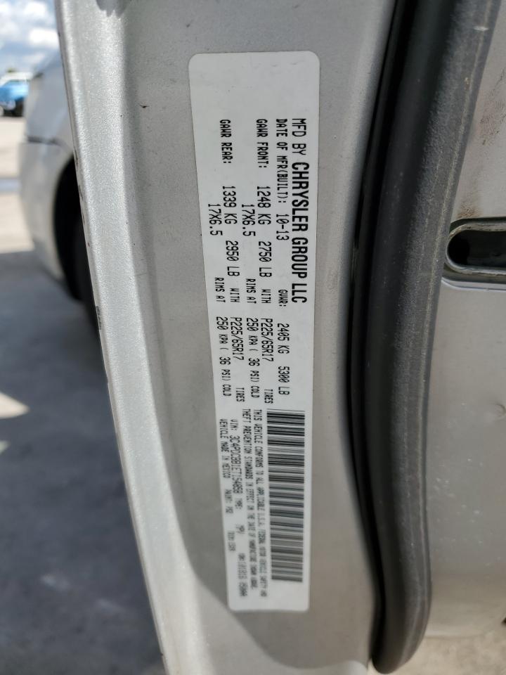 2014 Dodge Journey Sxt VIN: 3C4PDCBB1ET154858 Lot: 81878335