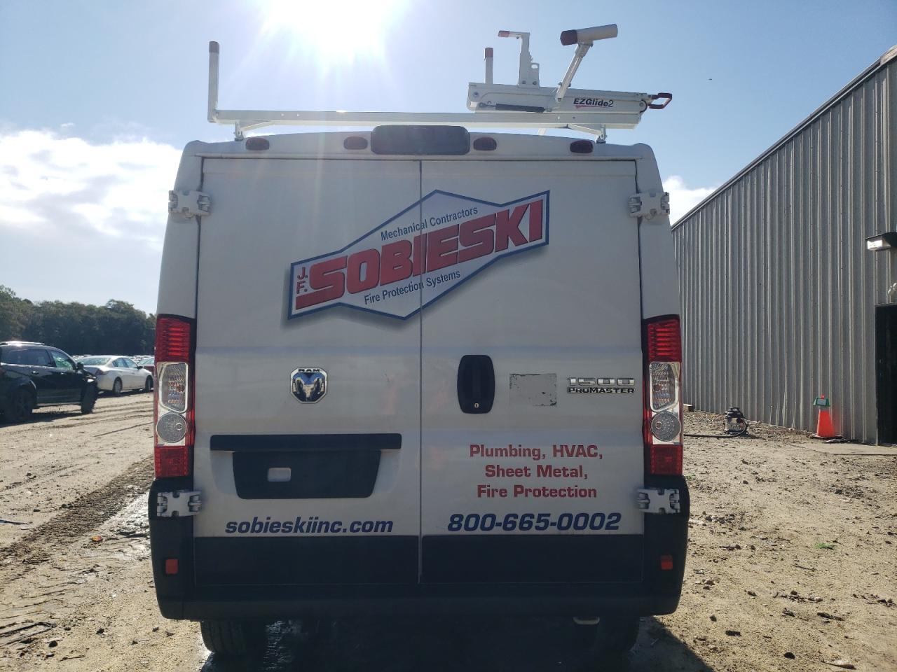 2023 Ram Promaster Cargo Van VIN: 3C6LRVAG9PE521934 Lot: 71822165