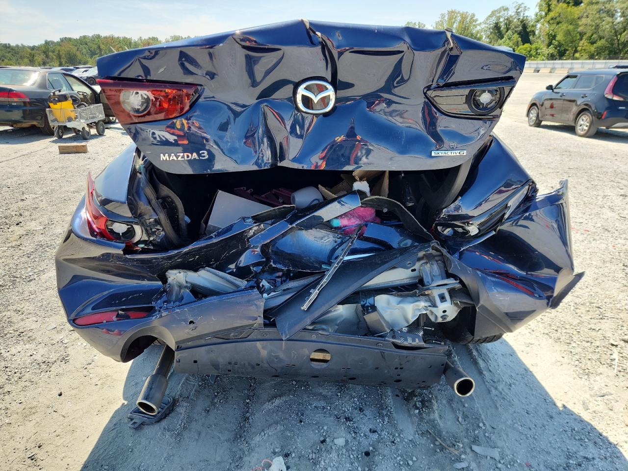 2022 Mazda 3 Select VIN: 3MZBPABL1NM314176 Lot: 71789185