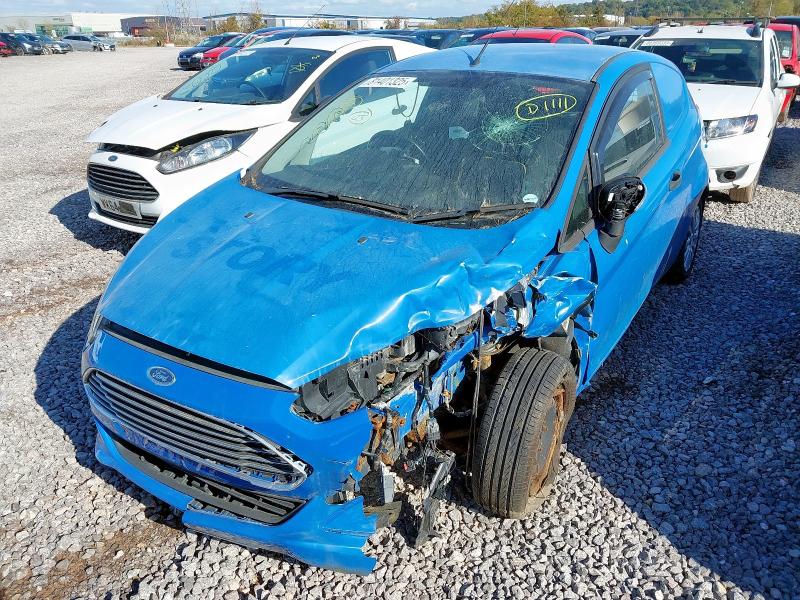 2016 FORD FIESTA 1.5 TDCI VAN for sale at Copart BRISTOL
