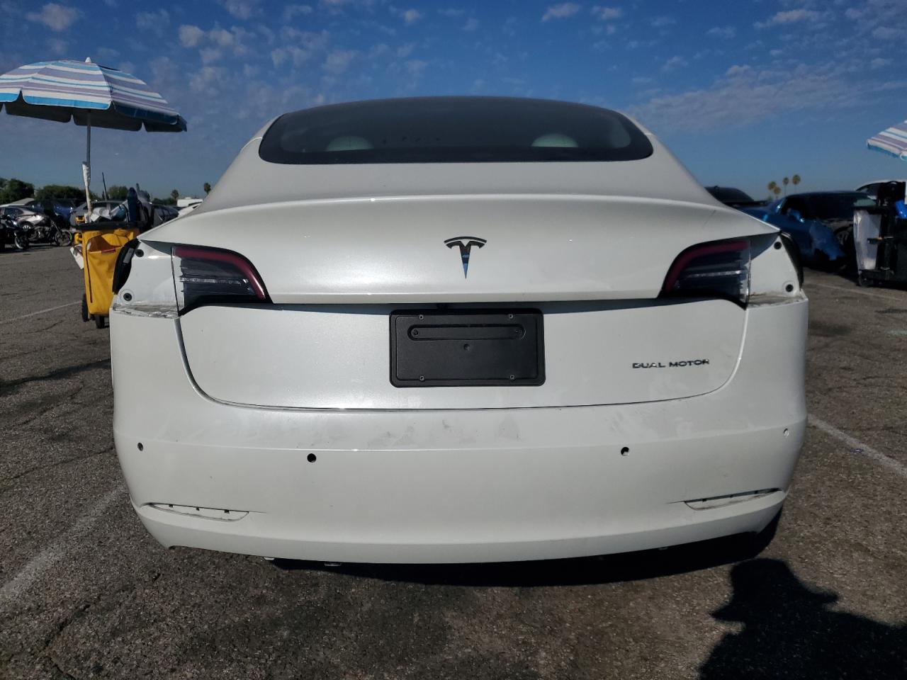2022 Tesla Model 3 VIN: 5YJ3E1EB9NF154665 Lot: 80408755