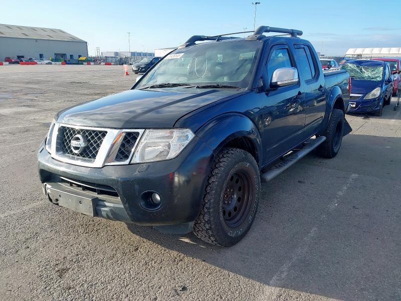2010 NISSAN NAVARA TEKNA D/C DCI 188  for sale at Copart CHESTER