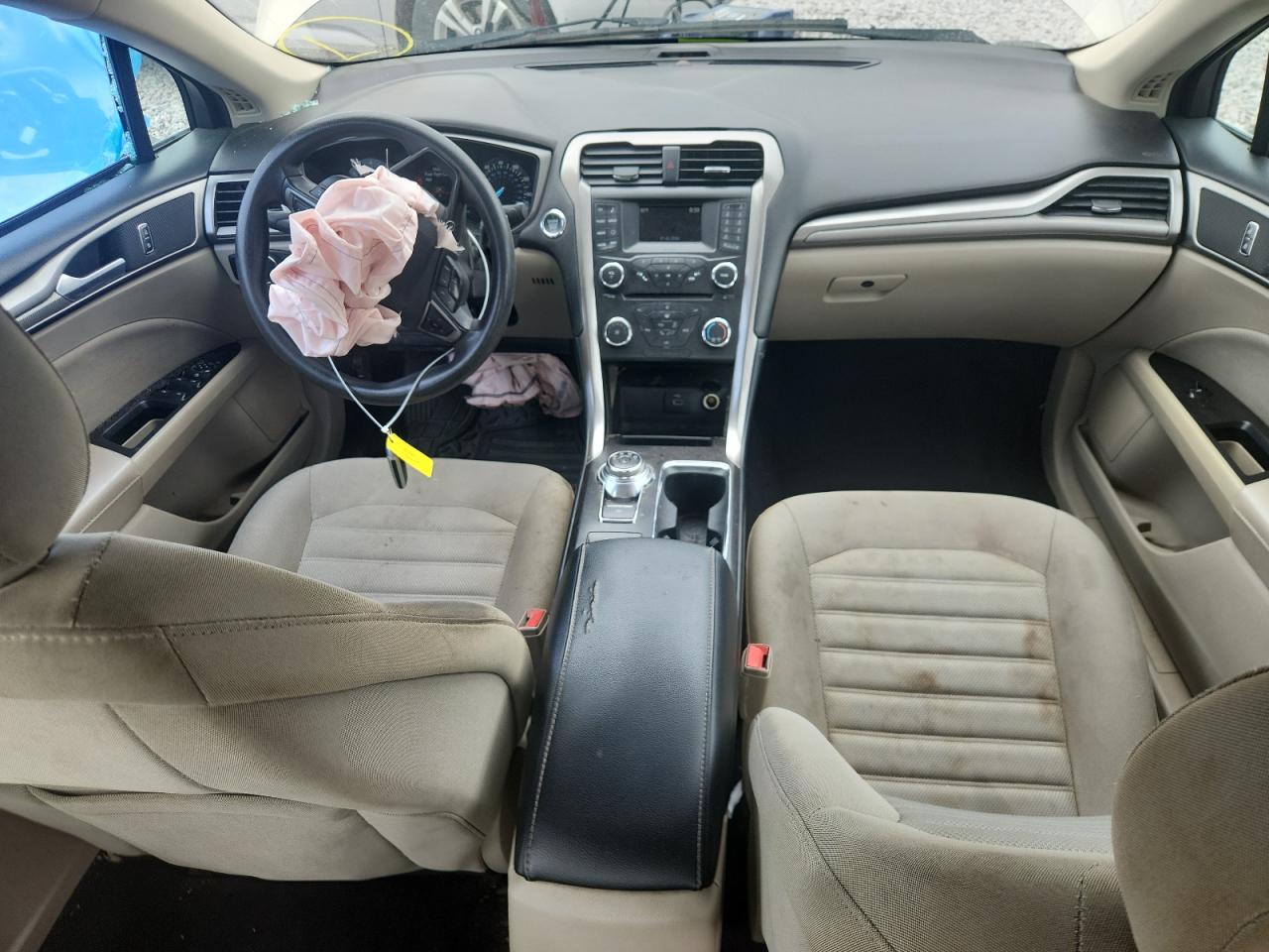 2017 Ford Fusion Se VIN: 3FA6P0H75HR319595 Lot: 80344885