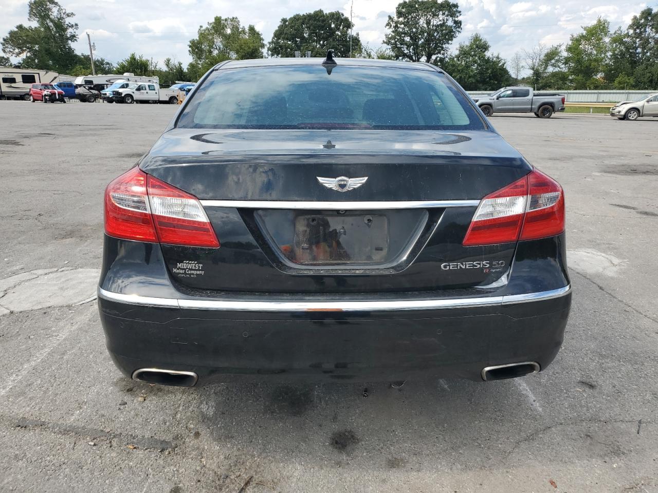 2012 Hyundai Genesis 5.0L VIN: KMHGC4DH9CU200607 Lot: 71254735