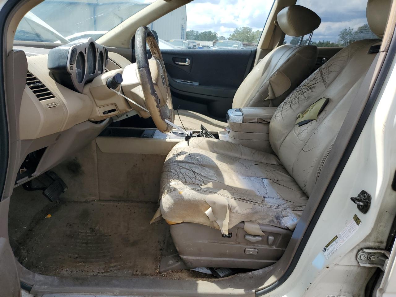 2006 Nissan Murano Sl VIN: JN8AZ08T76W412628 Lot: 83854645