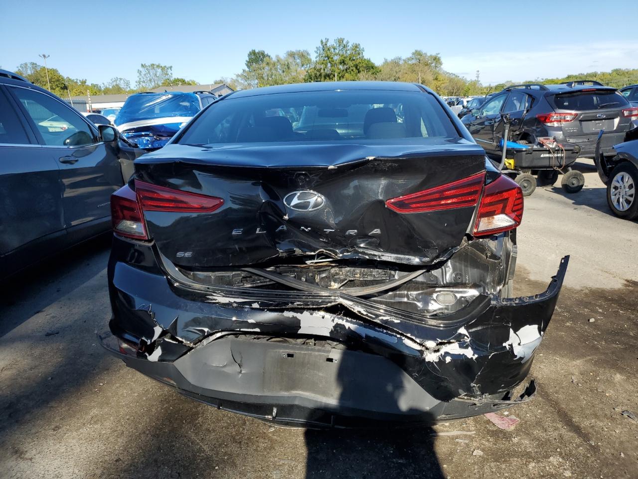 2019 Hyundai Elantra Se VIN: KMHD74LF5KU781187 Lot: 71873065