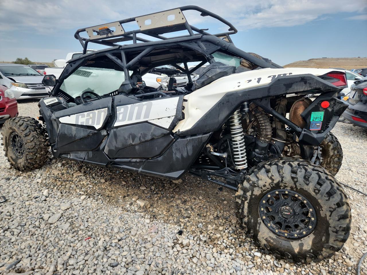 2019 Canam Maverick Max white null gas 3JBVMAY25KK000533 photo #4