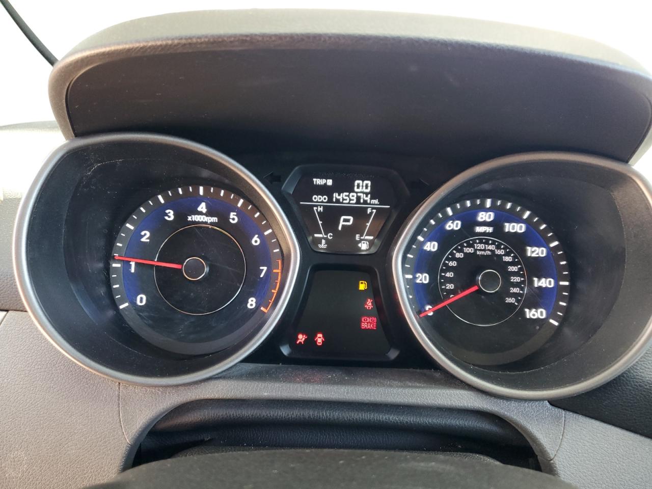 2013 Hyundai Elantra Gls VIN: 5NPDH4AE6DH245664 Lot: 83980985