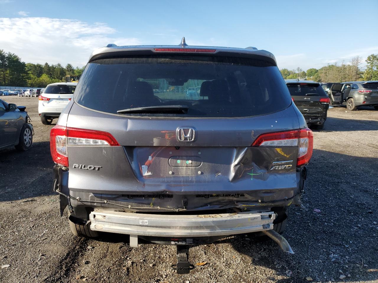 2021 Honda Pilot Se VIN: 5FNYF6H24MB083675 Lot: 80895625