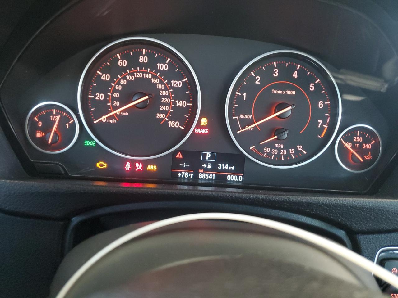 2016 BMW 328 I Sulev VIN: WBA8E9C59GK645662 Lot: 80854465