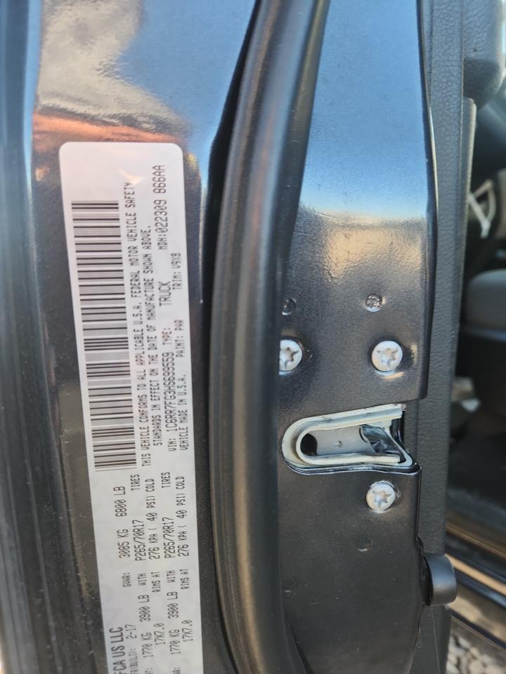 2017 Ram 1500 St VIN: 1C6RR7FG3HS699559 Lot: 81160795