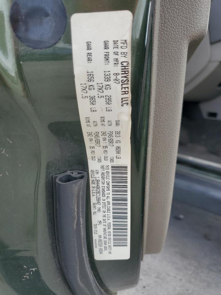 2008 Jeep Commander Sport VIN: 1J8HH48K28C128042 Lot: 71434025